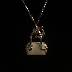 Ferragamo Mini Handbag Necklace from Italy